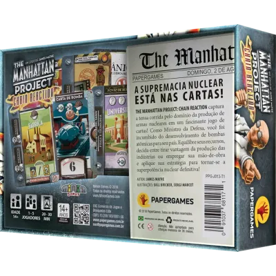 Manhattan Project, The: Chain Reaction - Papergames