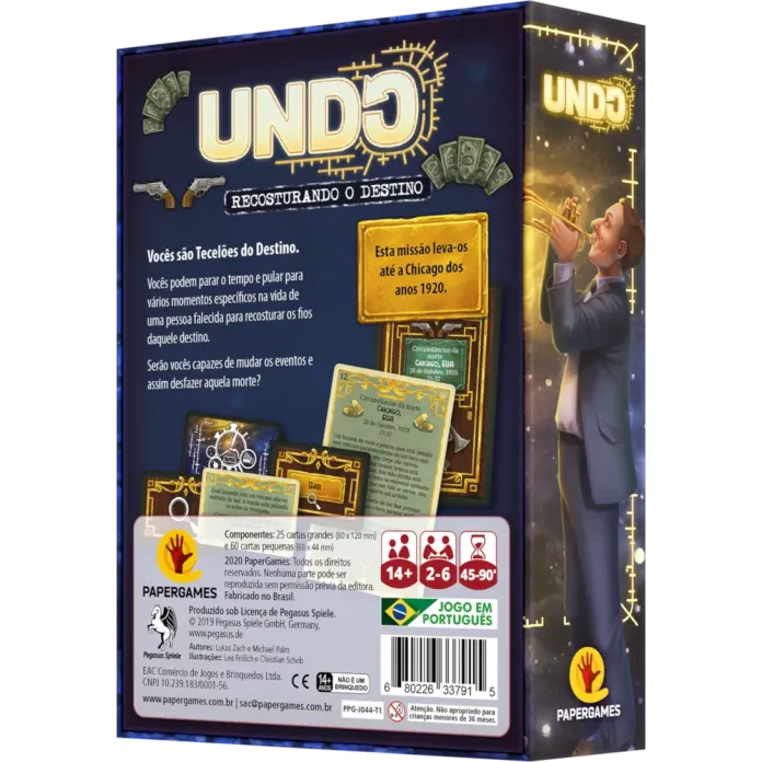 UNDO: Sangue na Sarjeta - Papergames