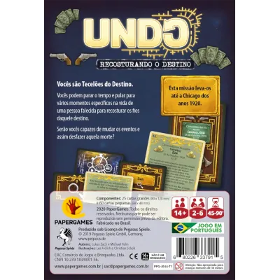 UNDO: Sangue na Sarjeta - Papergames