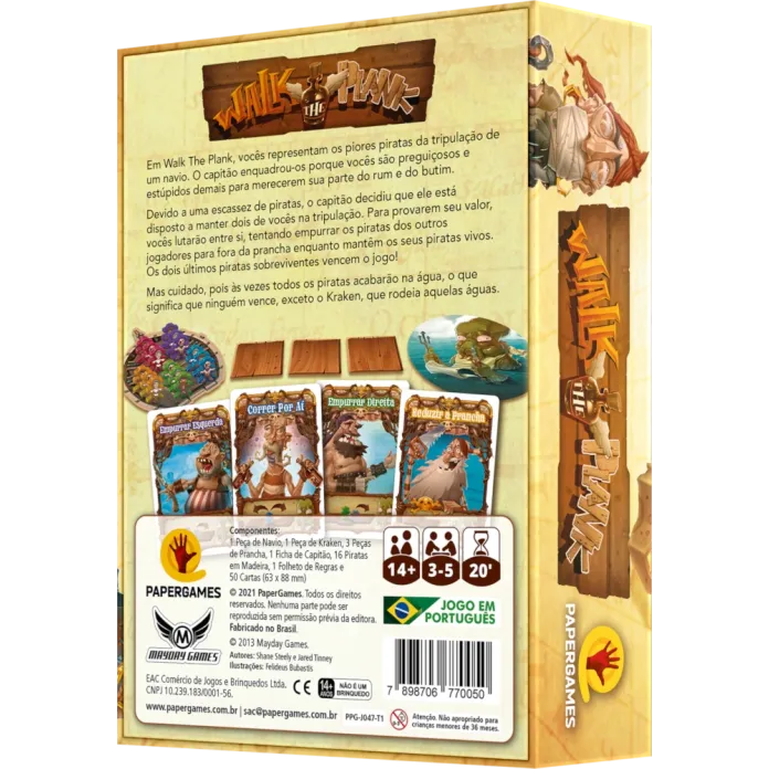 Walk The Plank - Papergames