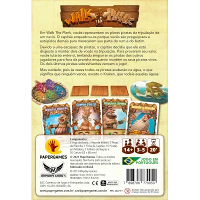 Walk The Plank - Papergames