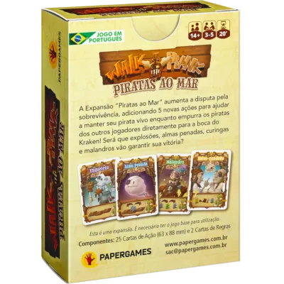 Walk The Plank Expansão “Piratas ao Mar” - Papergames