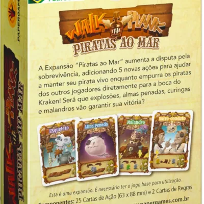 Walk The Plank Expansão “Piratas ao Mar” - Papergames