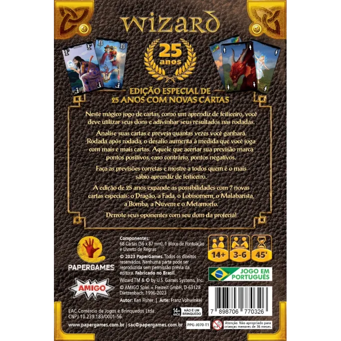 Wizard - Papergames
