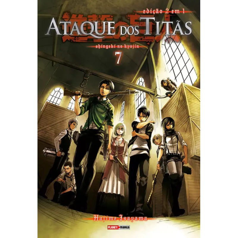 Ataque dos Titãs (2 Em 1) Vol. 07