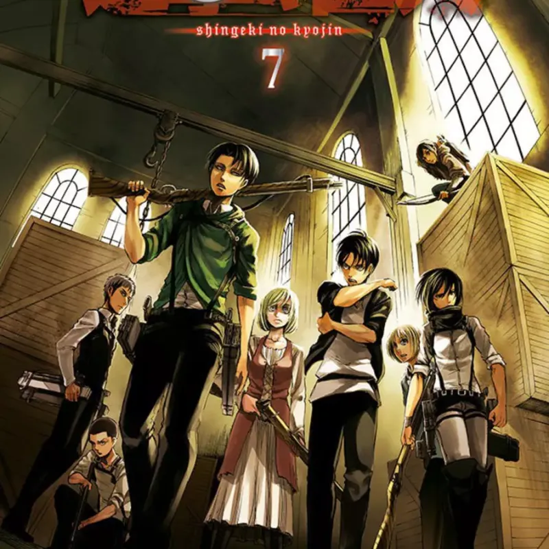 Ataque dos Titãs (2 Em 1) Vol. 07