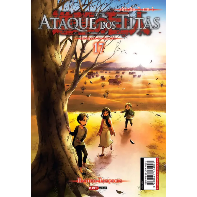Ataque dos Titãs (2 Em 1) Vol. 17