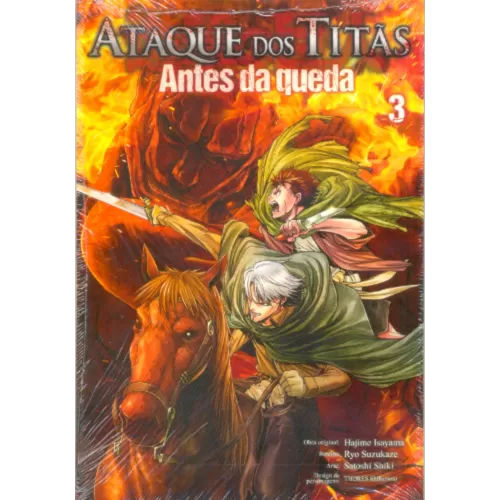 Ataque dos Titãs Antes da Queda - Vol. 03