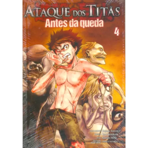 Ataque dos Titãs Antes da Queda - Vol. 04