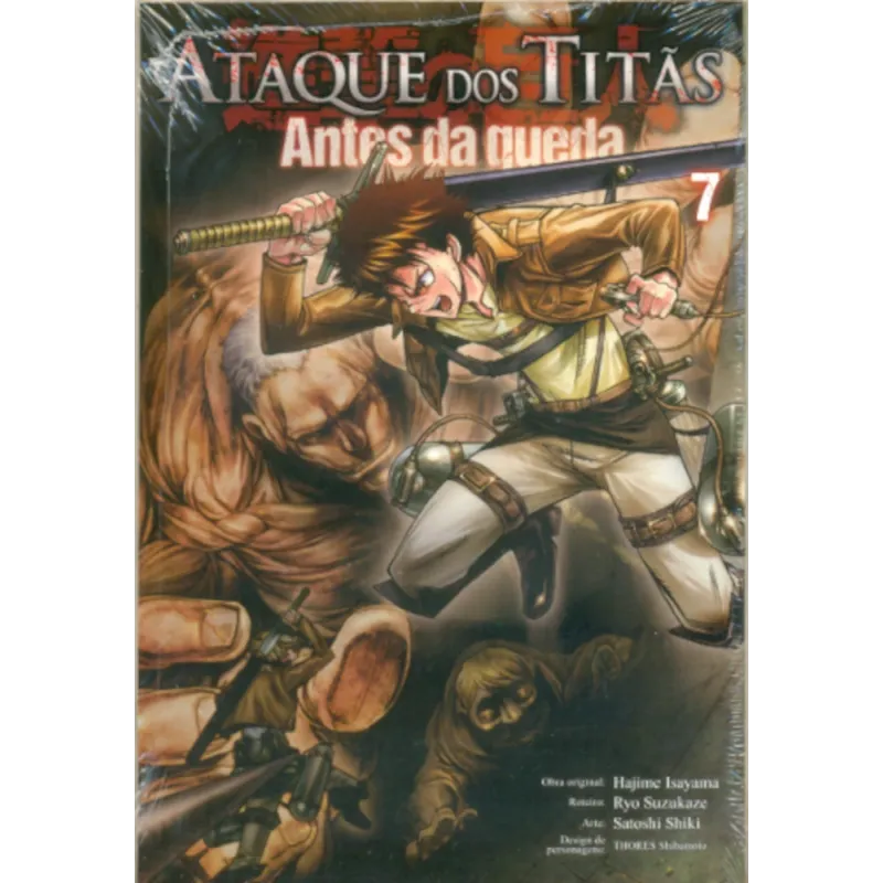 Ataque dos Titãs Antes da Queda - Vol. 07