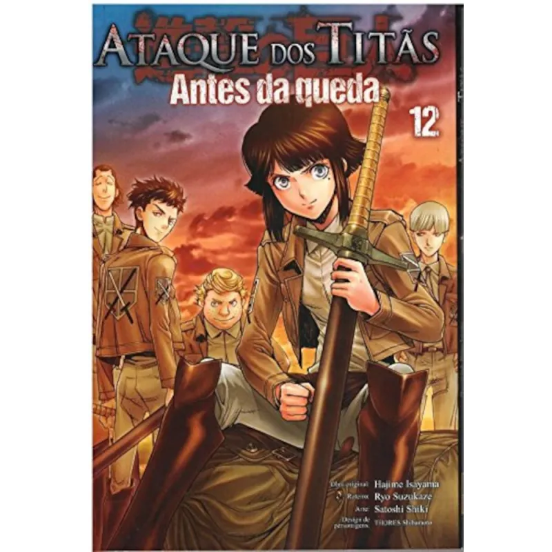 Ataque dos Titãs Antes da Queda - Vol. 12