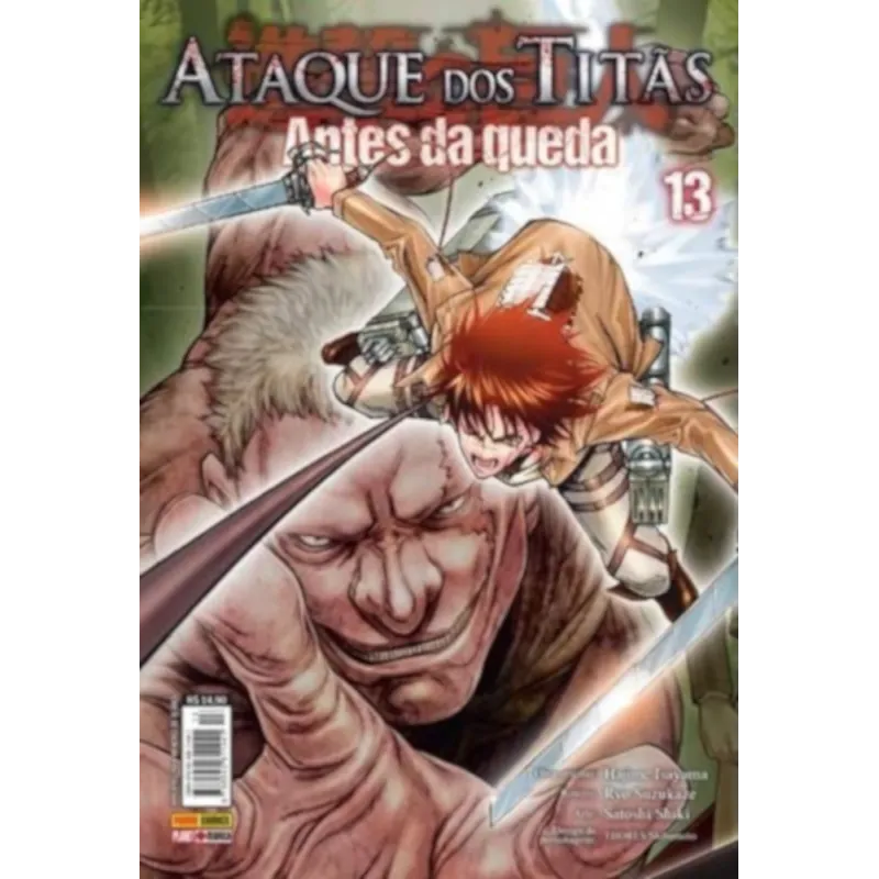 Ataque dos Titãs Antes da Queda - Vol. 13