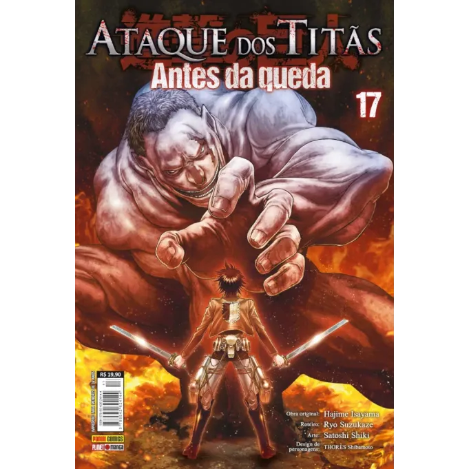 Ataque dos Titãs Antes da Queda - Vol. 17