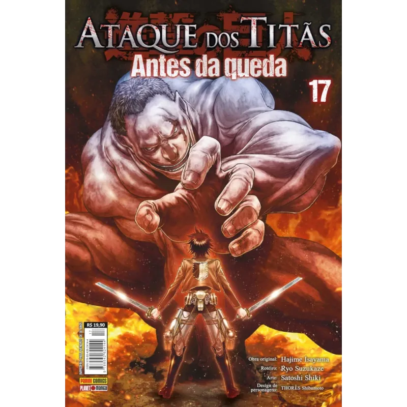 Ataque dos Titãs Antes da Queda - Vol. 17