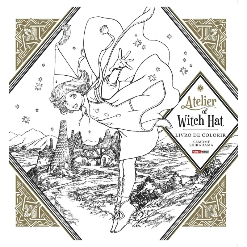 Atelier of Witch Hat - Livro De Colorir