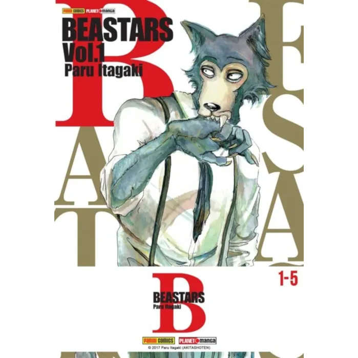Beastars Vols. 01 ao 05