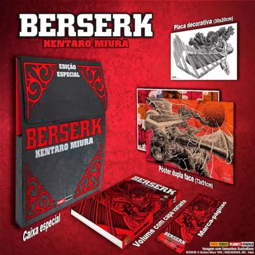 Berserk Edição de Luxo Vol. 41 - Edição Especial c/ Maleta