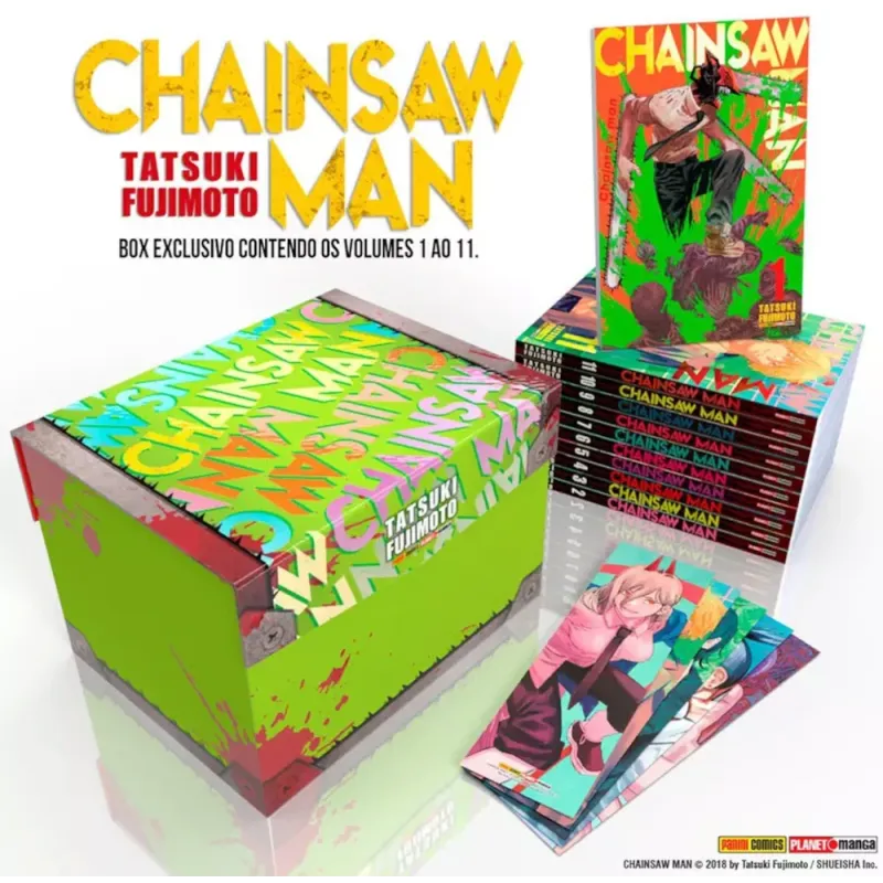 Chainsaw Man Box - Vols. 01 ao 11