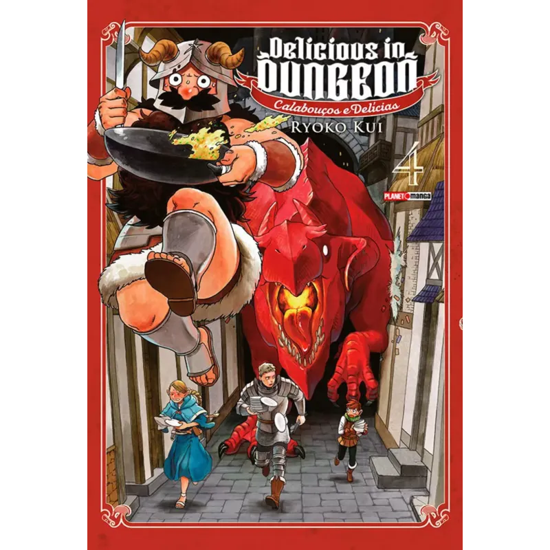 Delicious In Dungeon (Calabouços e Delícias) - Vol. 04