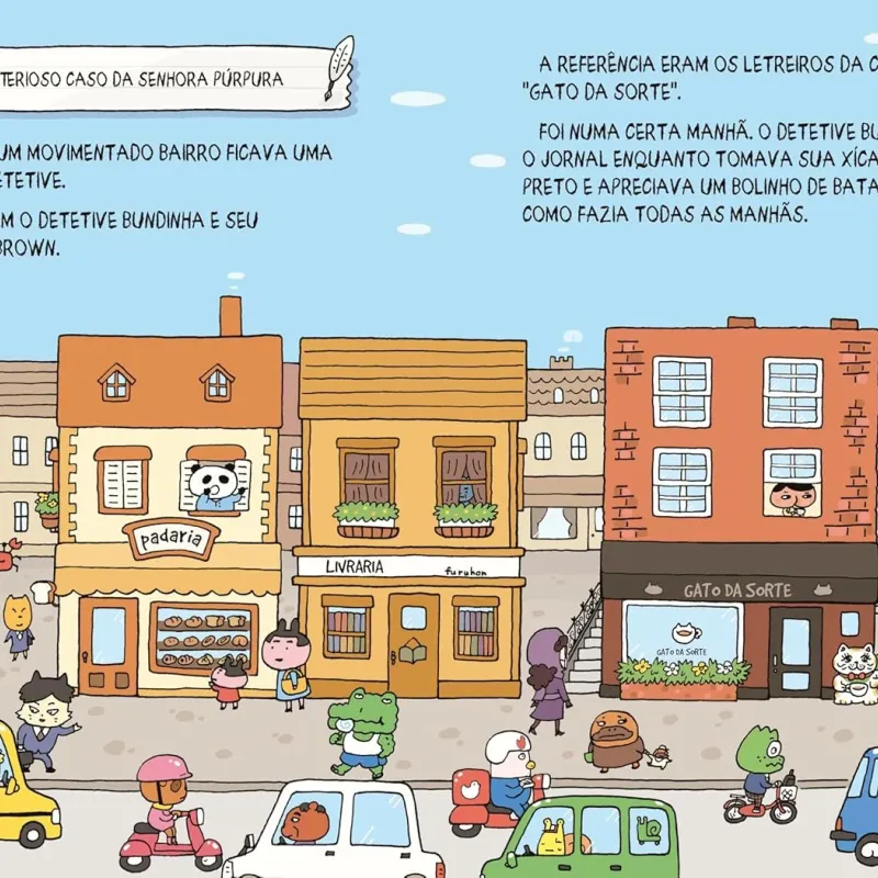 Detetive Bundinha - O Misterioso Caso da Senhora Púrpura Detetive Bundinha - O Misterioso Caso da Senhora Púrpura
