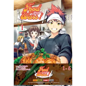 Food Wars Vols. 01ao05