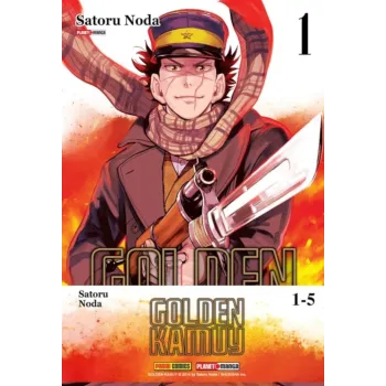 Golden Kamuy Vols. 01 ao 05 Golden Kamuy Vols. 01 ao 05