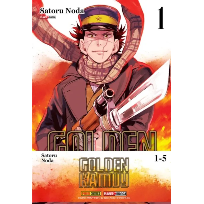 Golden Kamuy Vols. 01 ao 05