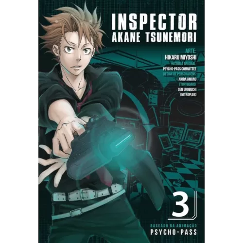 Inspector Akane Tsunemori - Psycho Pass - Vol. 03