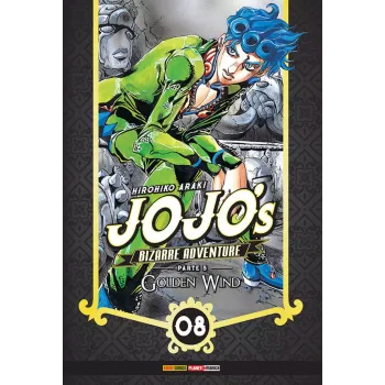 Jojo's Bizarre Adventure Parte 05 Golden Wind - Vol. 08
