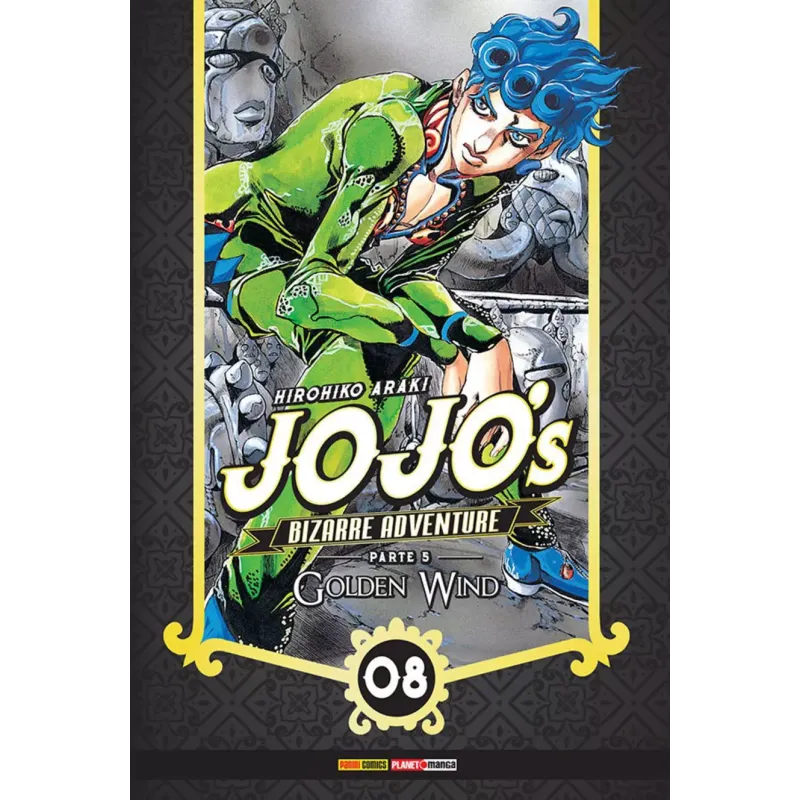 Jojo's Bizarre Adventure Parte 05 Golden Wind - Vol. 08