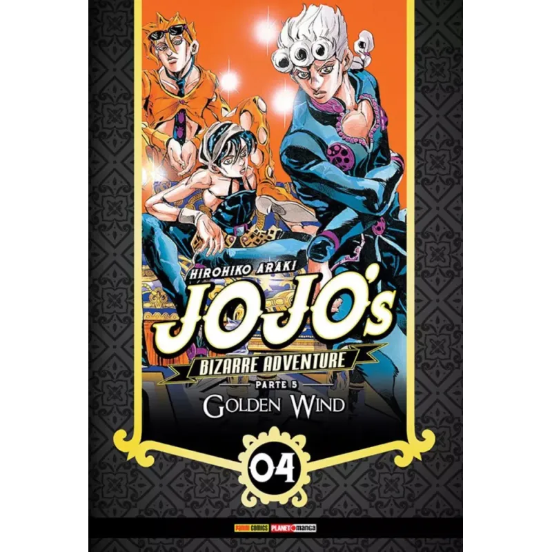 Jojo's Bizarre Adventure Parte 05 Golden Wind - Vol. 04