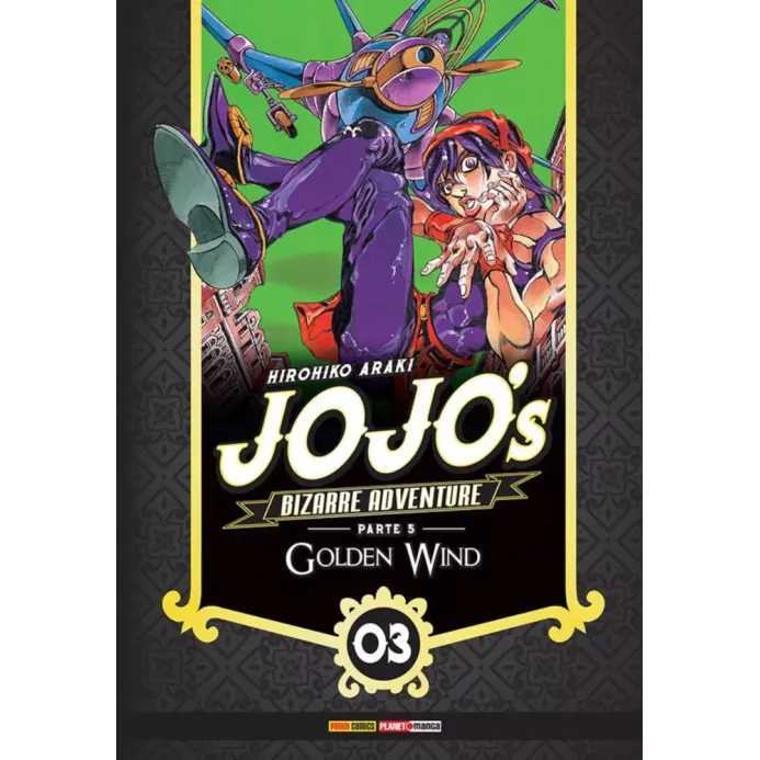 Jojo's Bizarre Adventure Parte 05 Golden Wind - Vol. 03