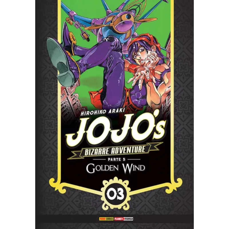 Jojo's Bizarre Adventure Parte 05 Golden Wind - Vol. 03