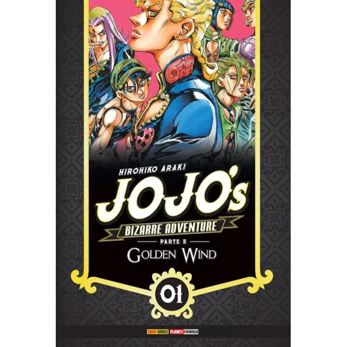 Jojo's Bizarre Adventure Parte 05 Golden Wind - Vol. 01