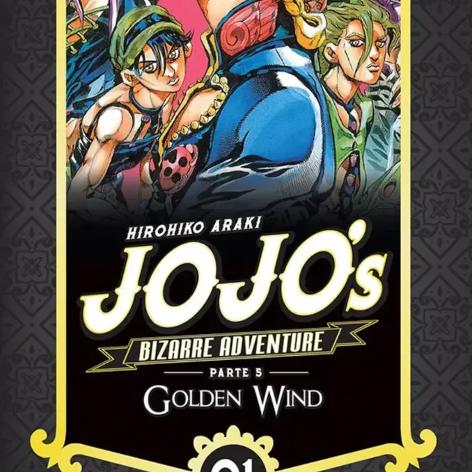 Jojo's Bizarre Adventure Parte 05 Golden Wind - Vol. 01