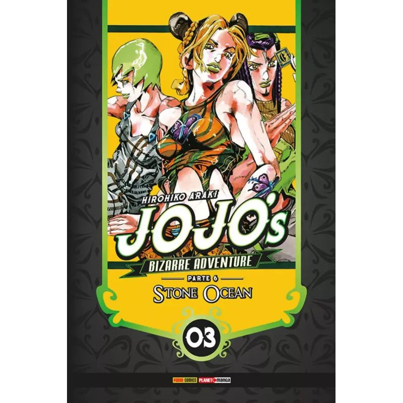 Jojo's Bizarre Adventure Parte 06 Stone Ocean - Vol. 03