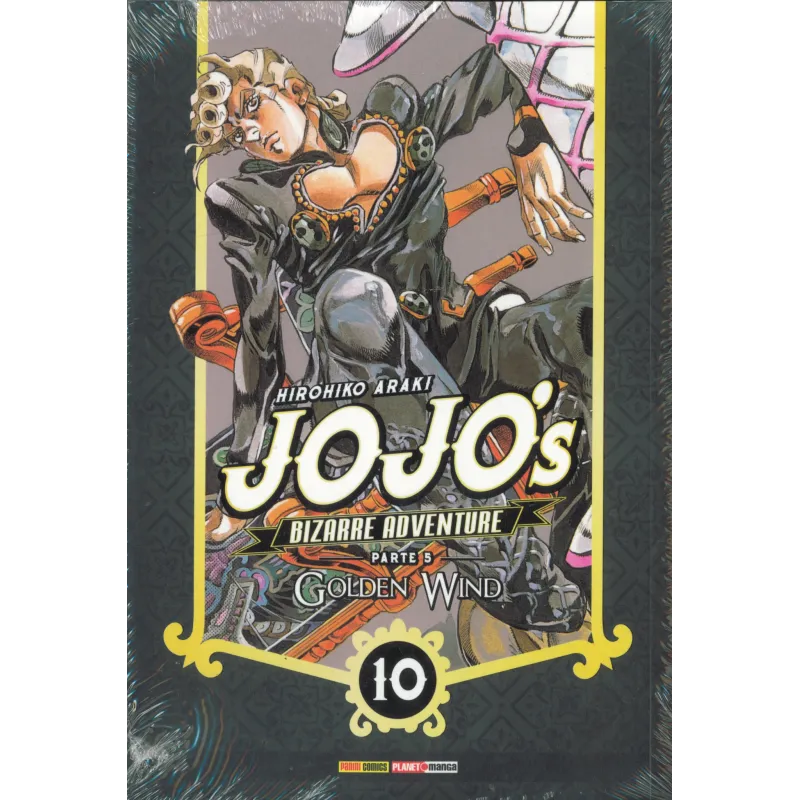 Jojo's Bizarre Adventure Parte 05 Golden Wind - Vol. 10