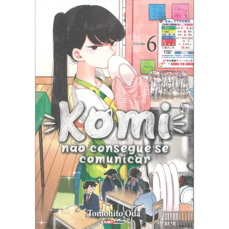 Komi Não Consegue se Comunicar Vol. 06