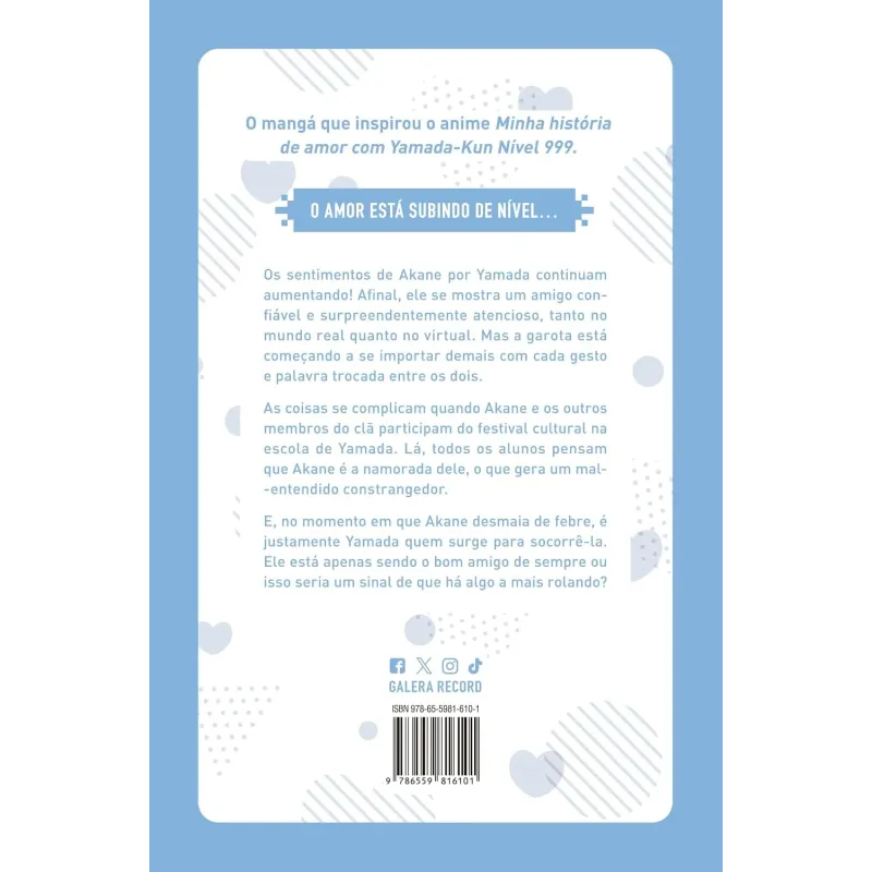 Minha história de amor com Yamada-kun nível 999 - Vol. 03