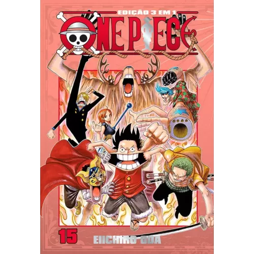 One Piece 3 em 1 Vol. 15
