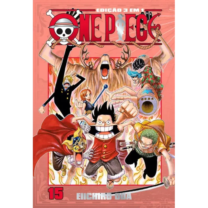 One Piece 3 em 1 Vol. 15