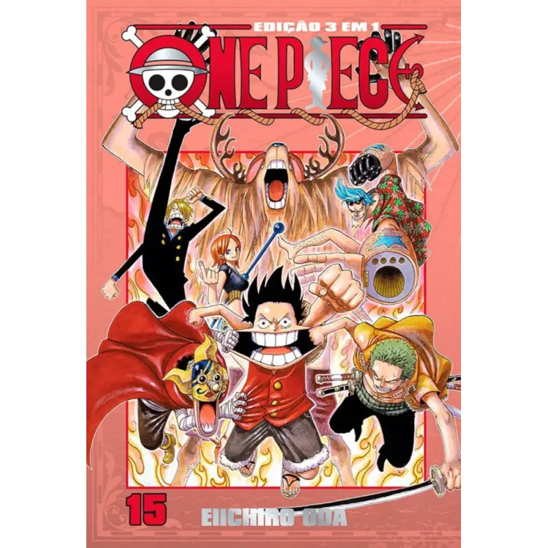 One Piece 3 em 1 Vol. 15