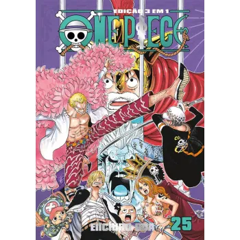 One Piece 3 em 1 Vol. 25