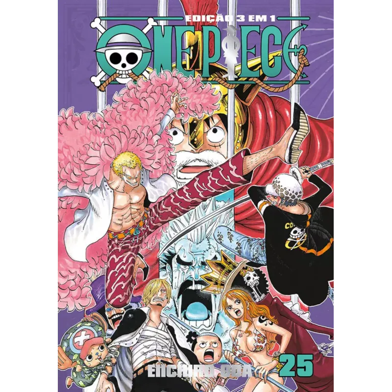 One Piece 3 em 1 Vol. 25