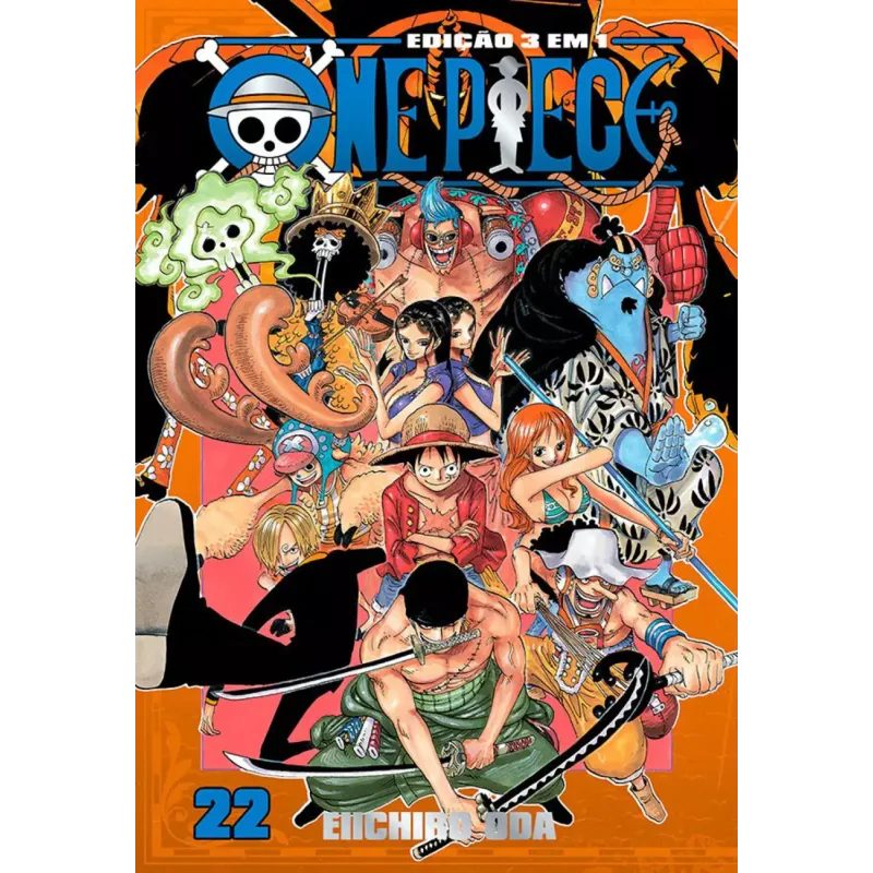 One Piece 3 em 1 Vol. 22