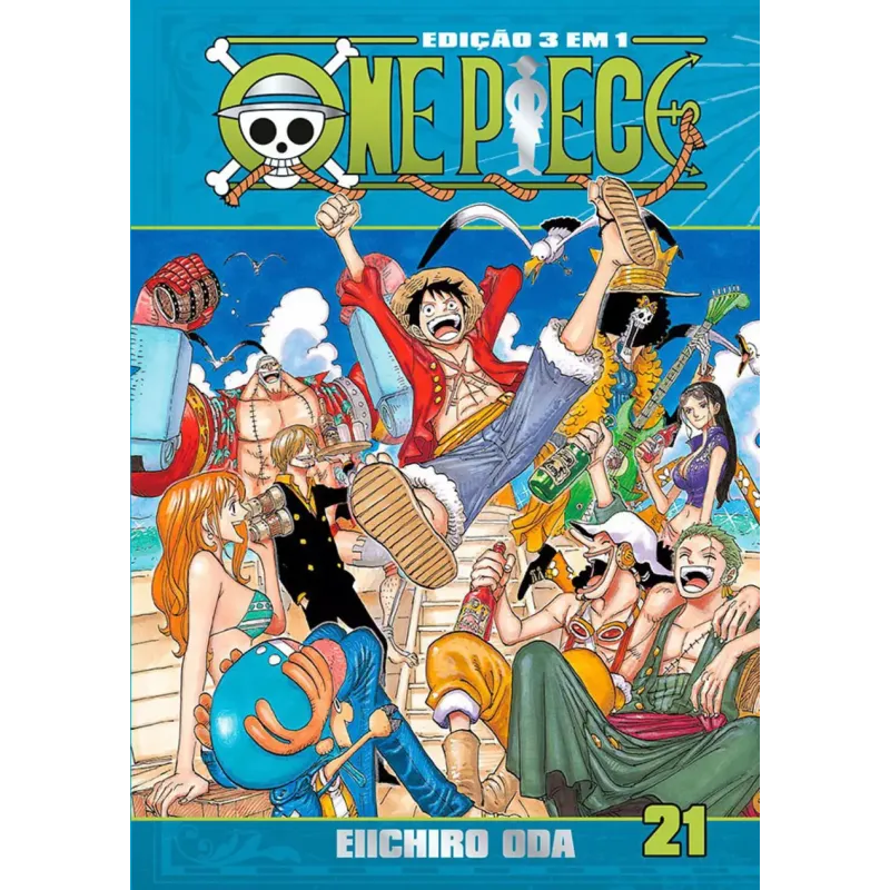 One Piece 3 em 1 Vol. 21