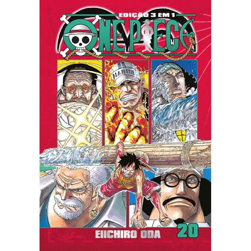 One Piece 3 em 1 Vol. 20