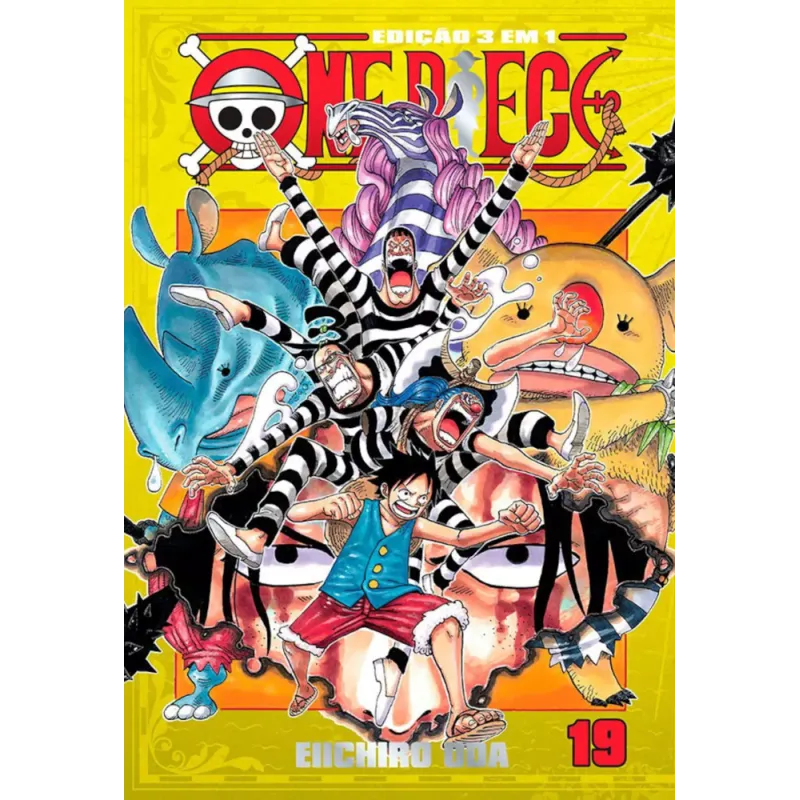 One Piece 3 em 1 Vol. 19