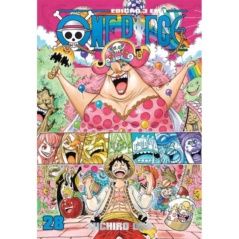 One Piece 3 em 1 Vol. 28