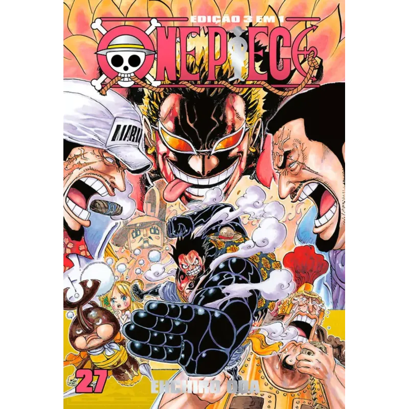 One Piece 3 em 1 Vol. 27